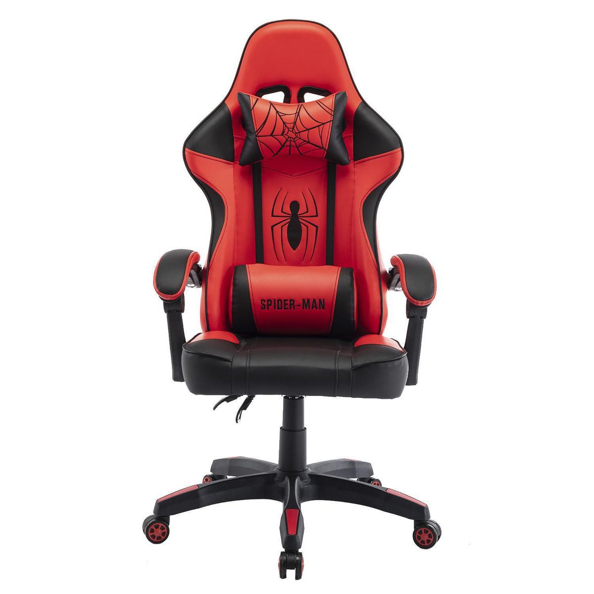 MARVEL - Silla Escritorio Gamer Spiderman Rojo/Negro