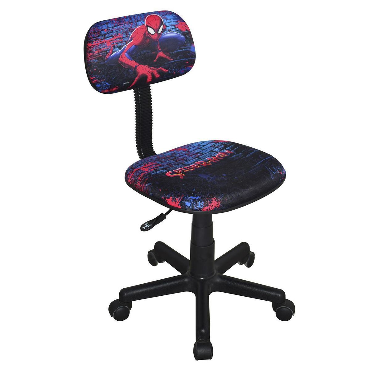 MARVEL - Silla Escritorio Infantil Spiderman Rojo/Azul