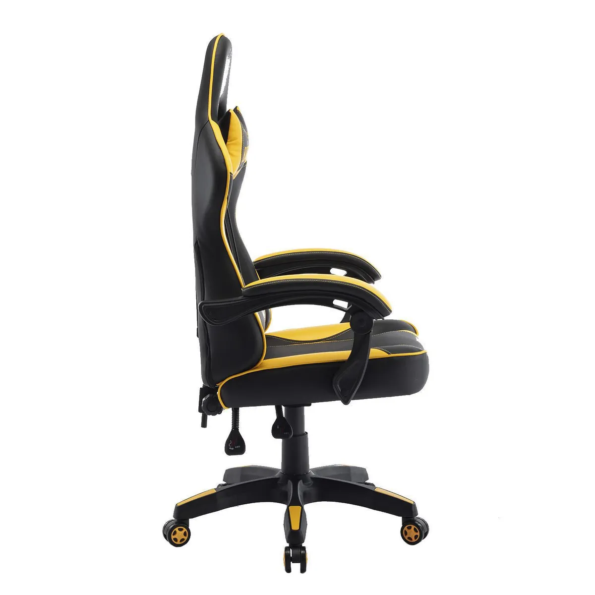 WARNER BROS - Silla Escritorio Gamer Batman Negro/Amarillo