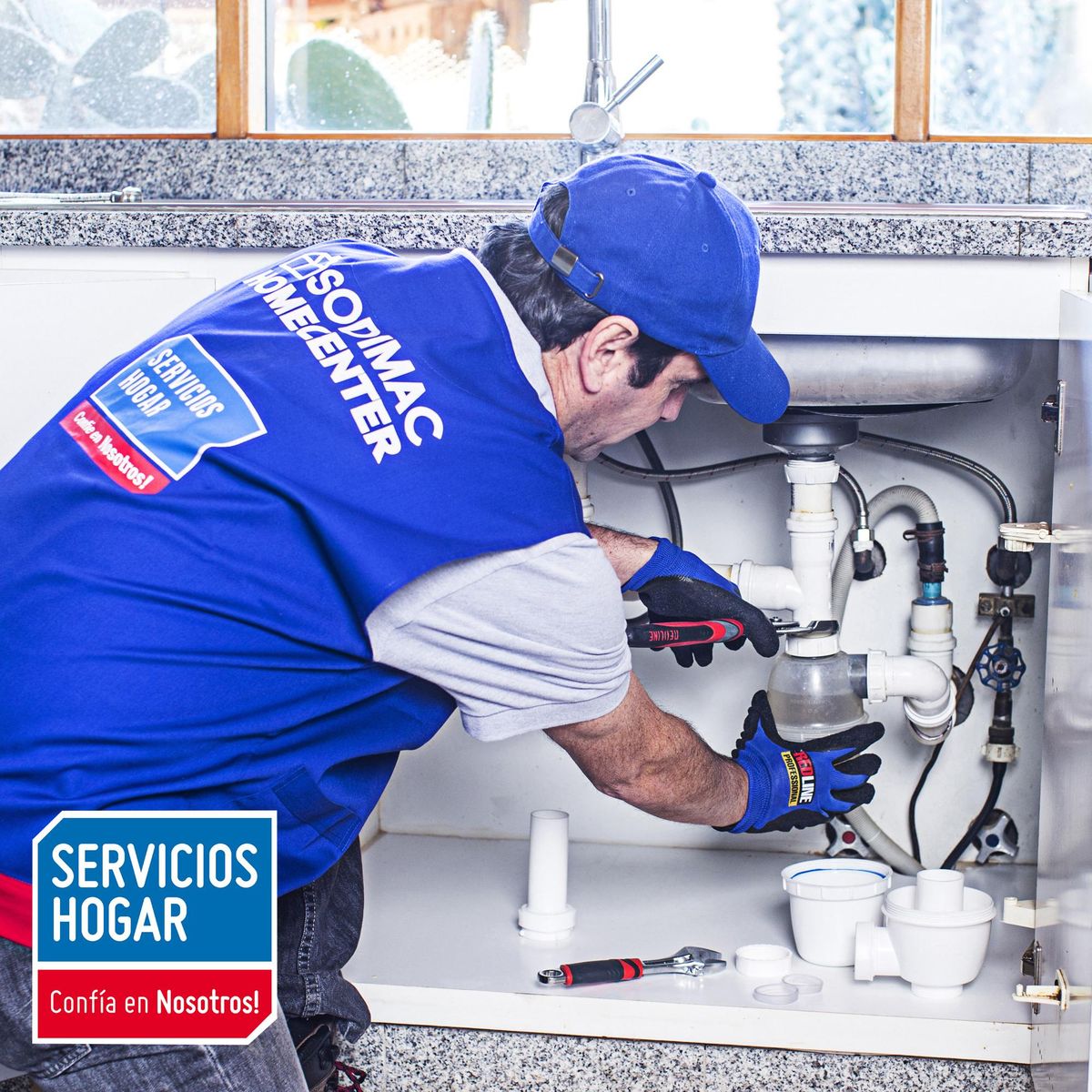 SODIMAC - Instalación de Equipos Osmosis Inversa