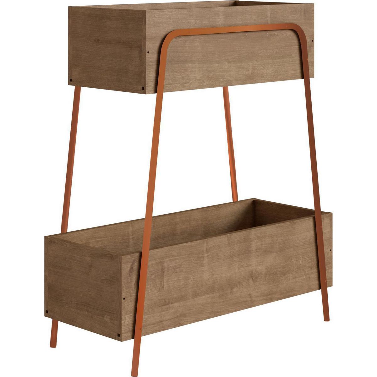 DECOCASA - Estante MDF 2 Nivel(es) 75x86x33 cm Café