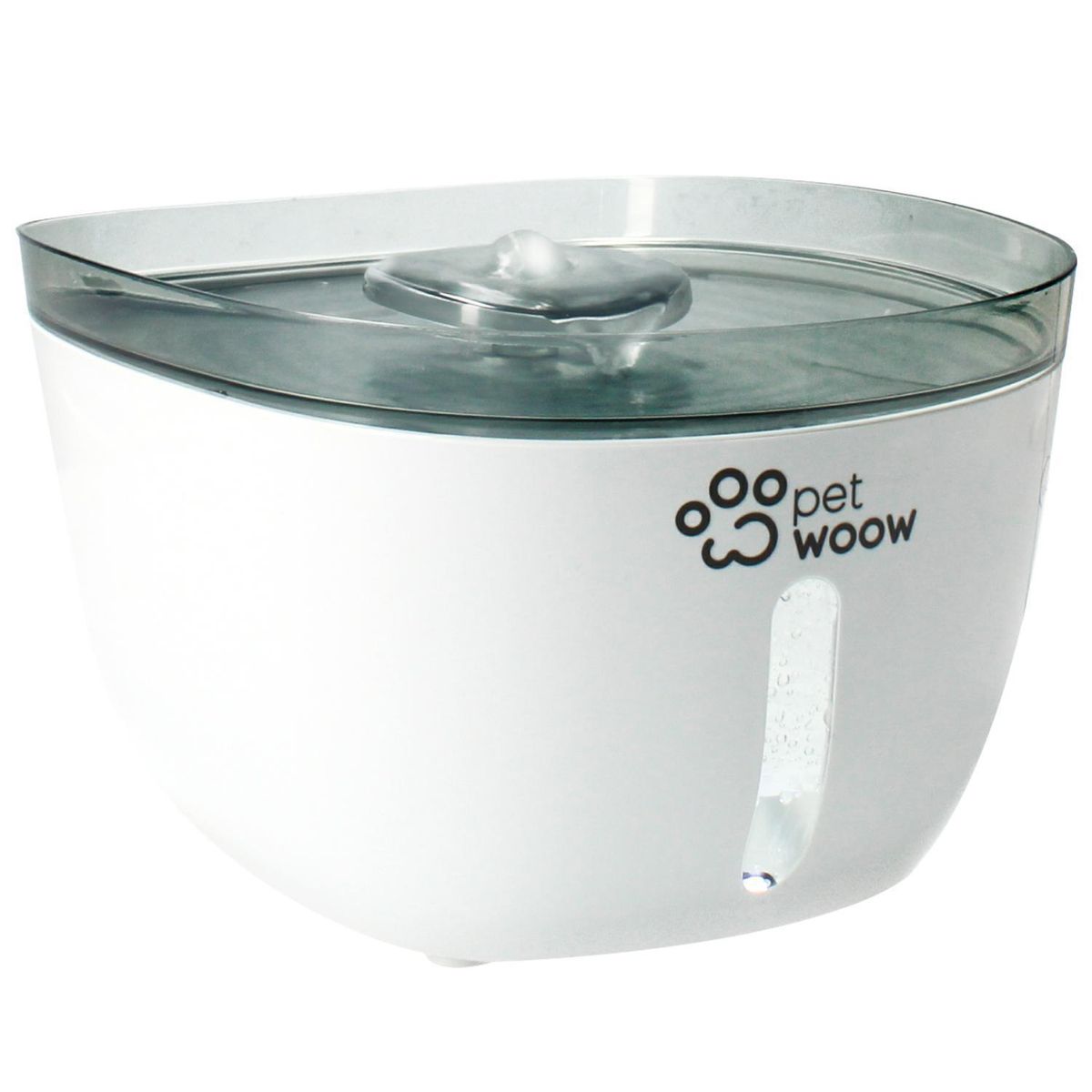 PETWOOW - Fuente de Agua Bebedero Perros y Gatos Gris