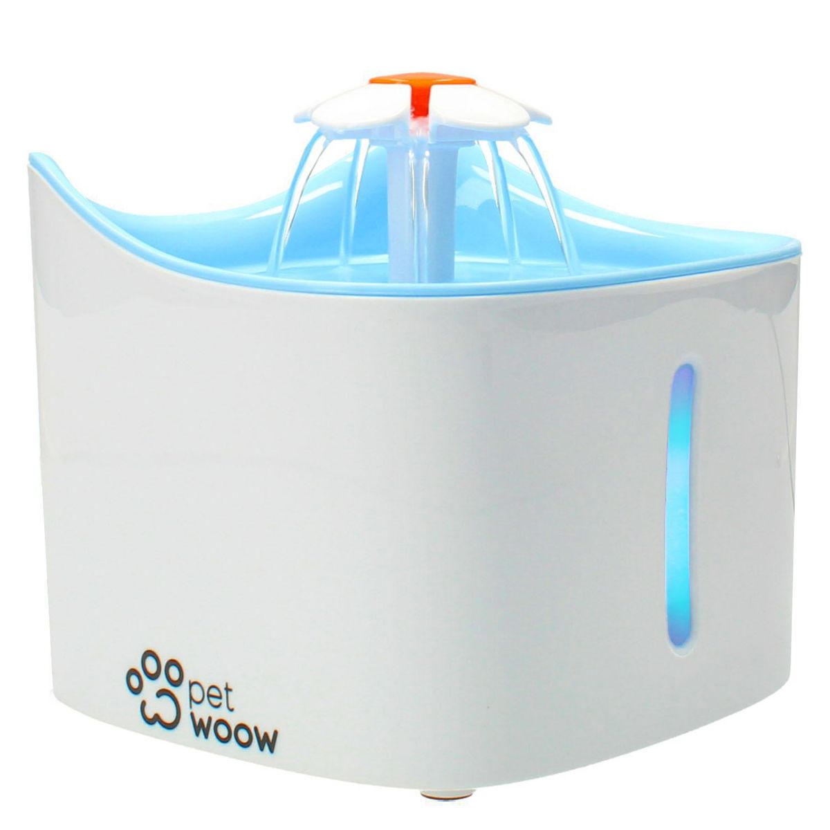 PETWOOW - Fuente de Agua Bebedero Perros y Gatos Azul