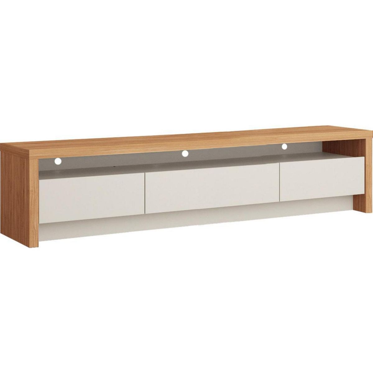 DECOCASA - Rack TV 70'' 216x46,5x44 cm ow