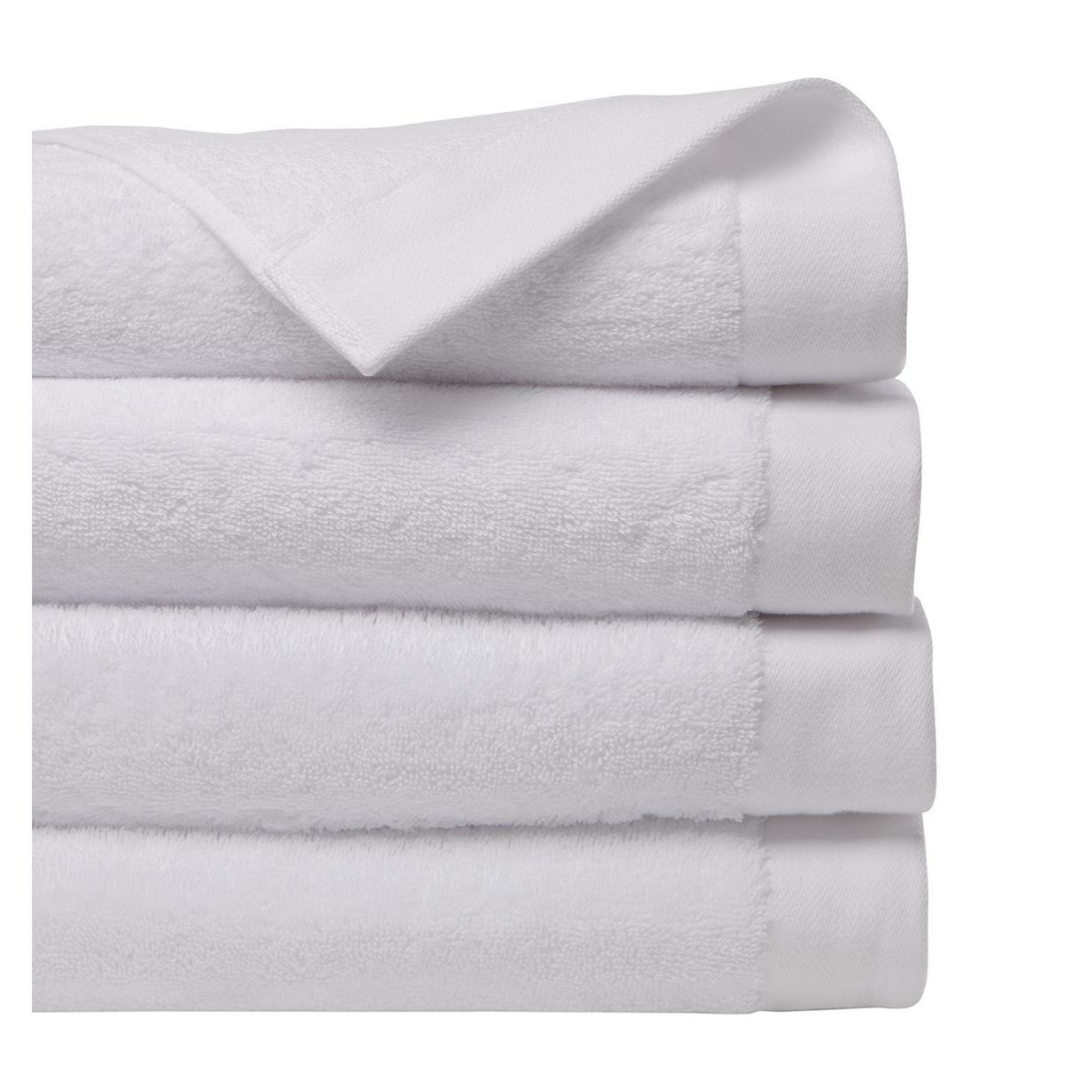 ROYAL SUPREME - Toalla Visita Nordico 700 gr Algodón 30x50 cm Blanco