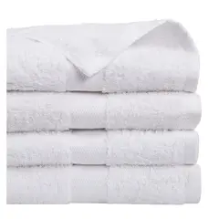 CANNON - Toalla de Cuerpo Sábana 500 gr Algodón 90x170 cm Blanco