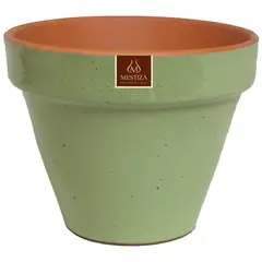 MESTIZA - Macetero cerámico 30x28cm Salvia