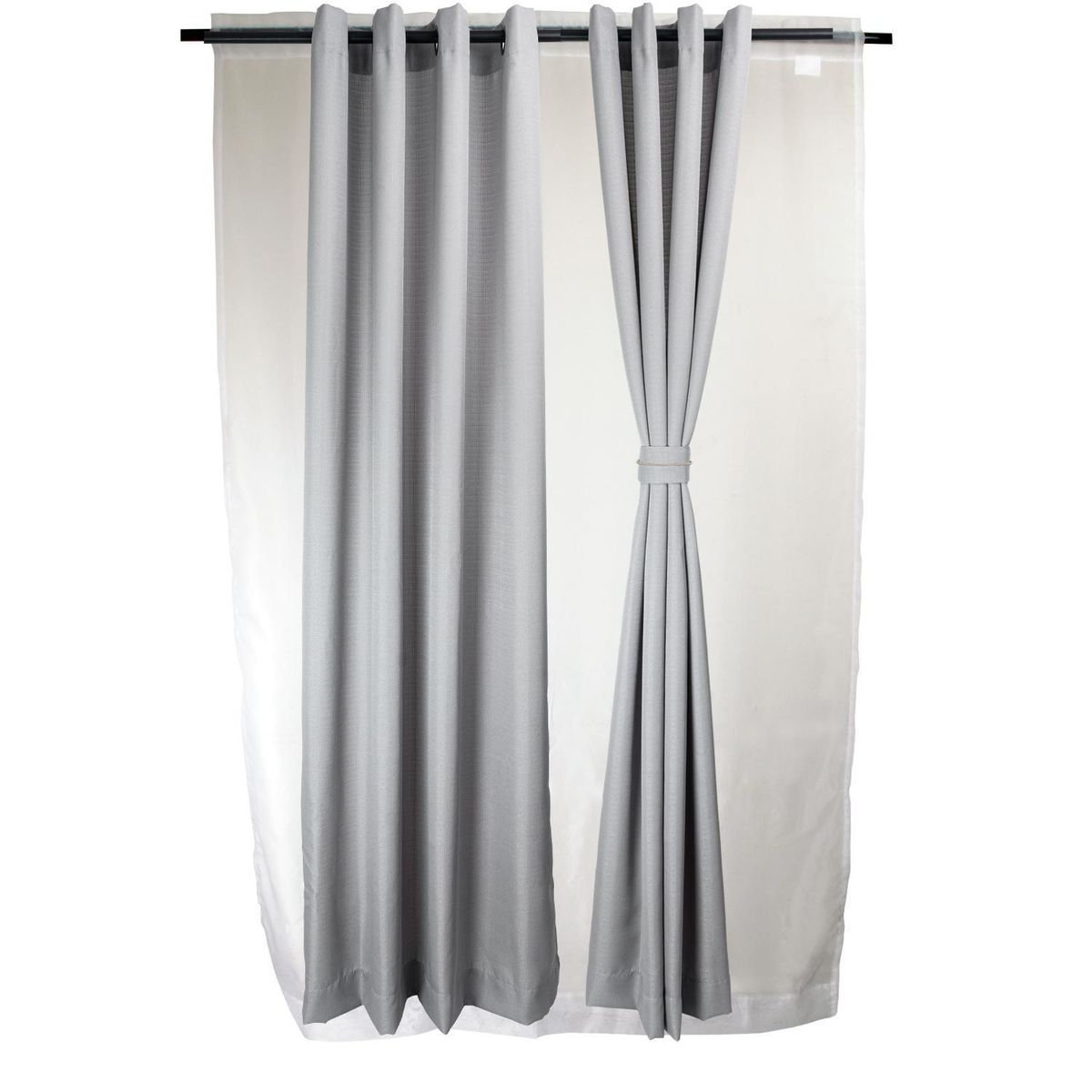 MASEL - Set de Cortinas Tela 225x140 cm Bárbara