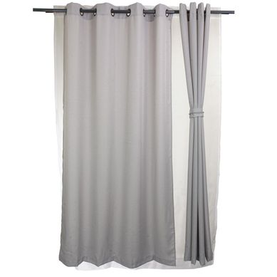 Set Cortinas 8 Piezas Yasmin 140x220 cm