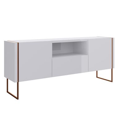 Buffet 180x75x40 cm MDF blanco