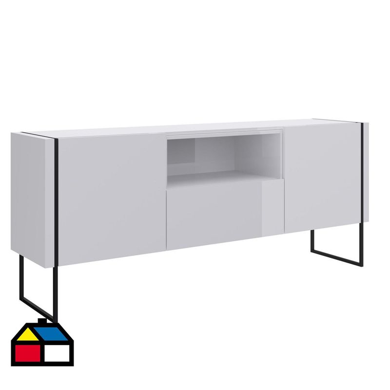 DECOCASA - Buffet Vesta Blanco 180xx75 cm