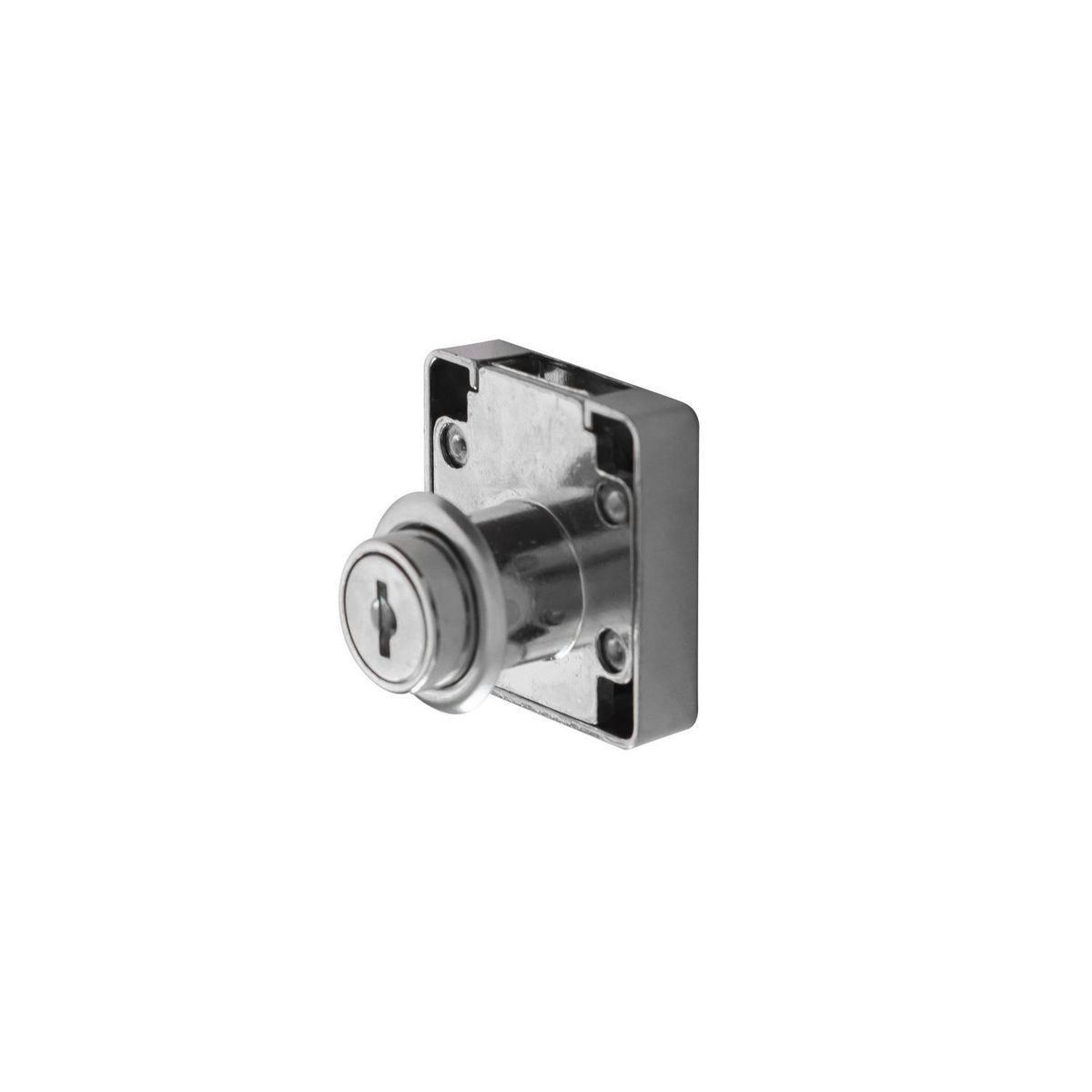 SAFER - Cerradura cajón redonda níquel standar