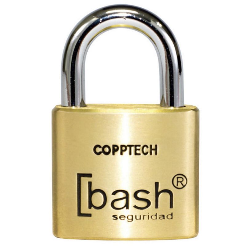 BASH - Candado con cobre linea S 60mm blister