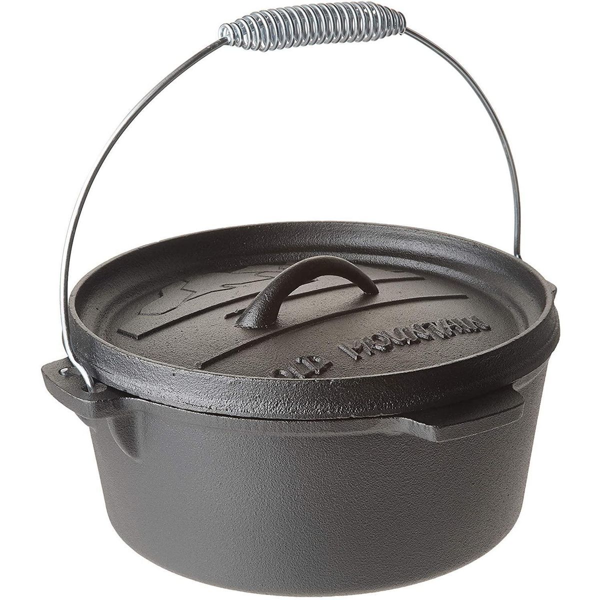 OLD MOUNTAIN - Olla de Fierro 32 cm 7 l Negro OM10177