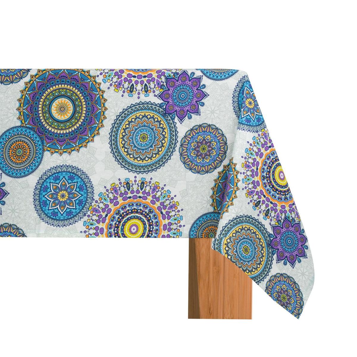 DECO EXPRESS - Mantel delhi 160x230 cm azul