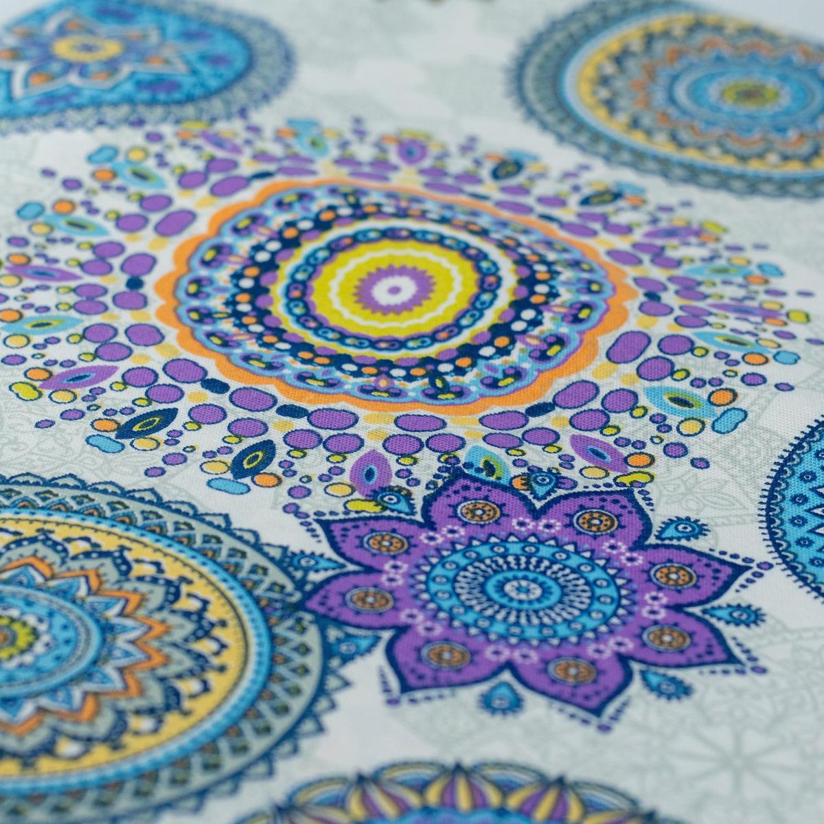 DECO EXPRESS - Mantel delhi 160x230 cm azul