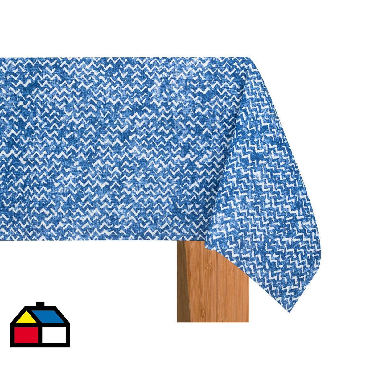 DECO EXPRESS - Mantel cancun ondas 157x227 cm azul