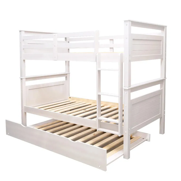 DECOCASA Camarote Nirvana 1,5 Plazas+cama auxiliar 100% Madera