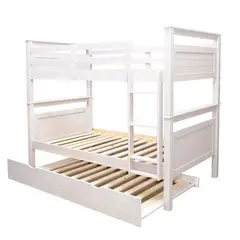 DECOCASA - Camarote Nirvana 1,5 Plazas+cama auxiliar 100% Madera