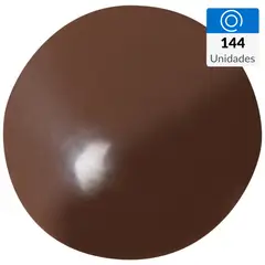 RH - Tapa soberbio grande para tornillo 144 unidades café