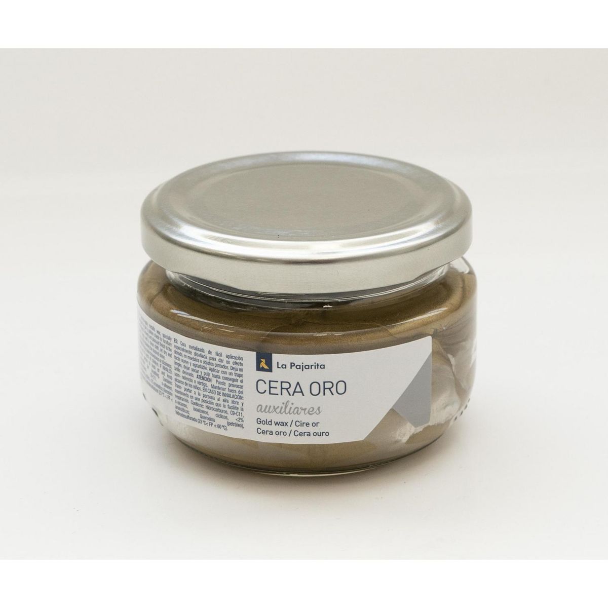 PINTURAS LA PAJARITA - Cera metalizada 100 ml oro