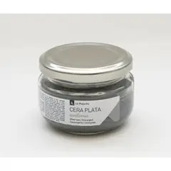 PINTURAS LA PAJARITA - Cera metalizada 100 ml plata