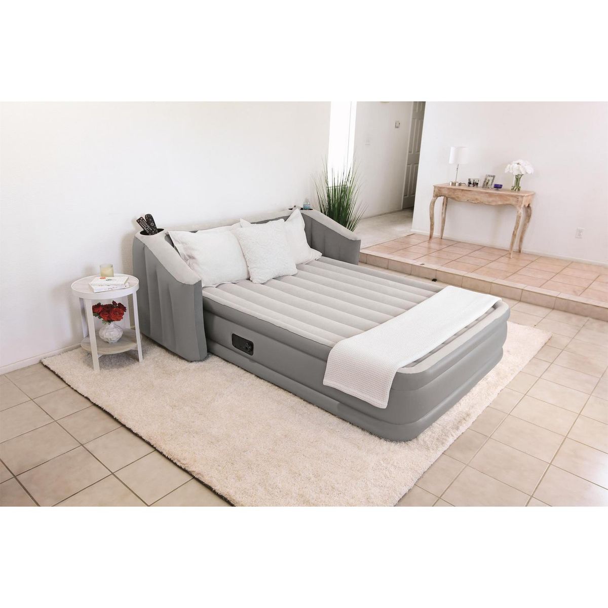 BESTWAY - Colchón inflable eléctrico queen