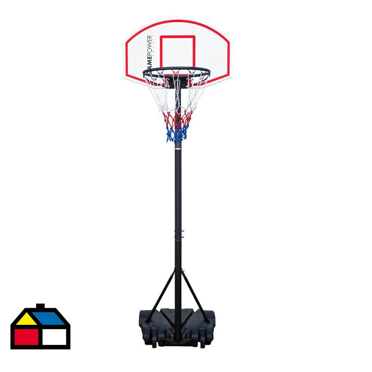 GAME POWER - Aro de Basketball 55x179x79 cm Multicolor