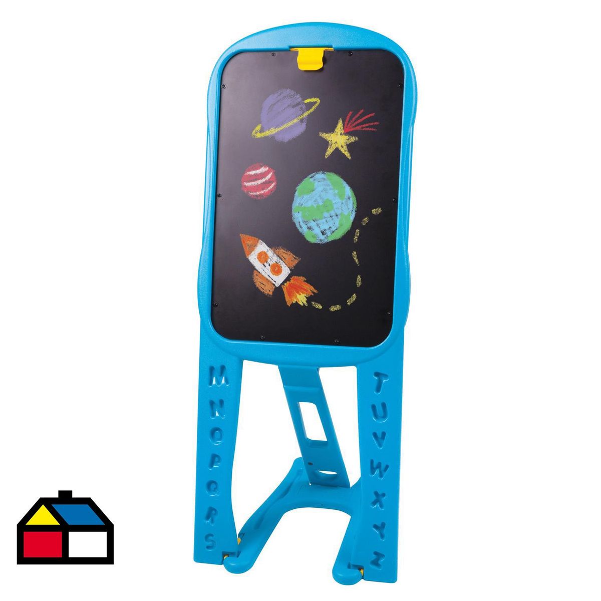FISHER PRICE - Pizarra 2 en 1 48x98x49 cm Azul Desde 3 años
