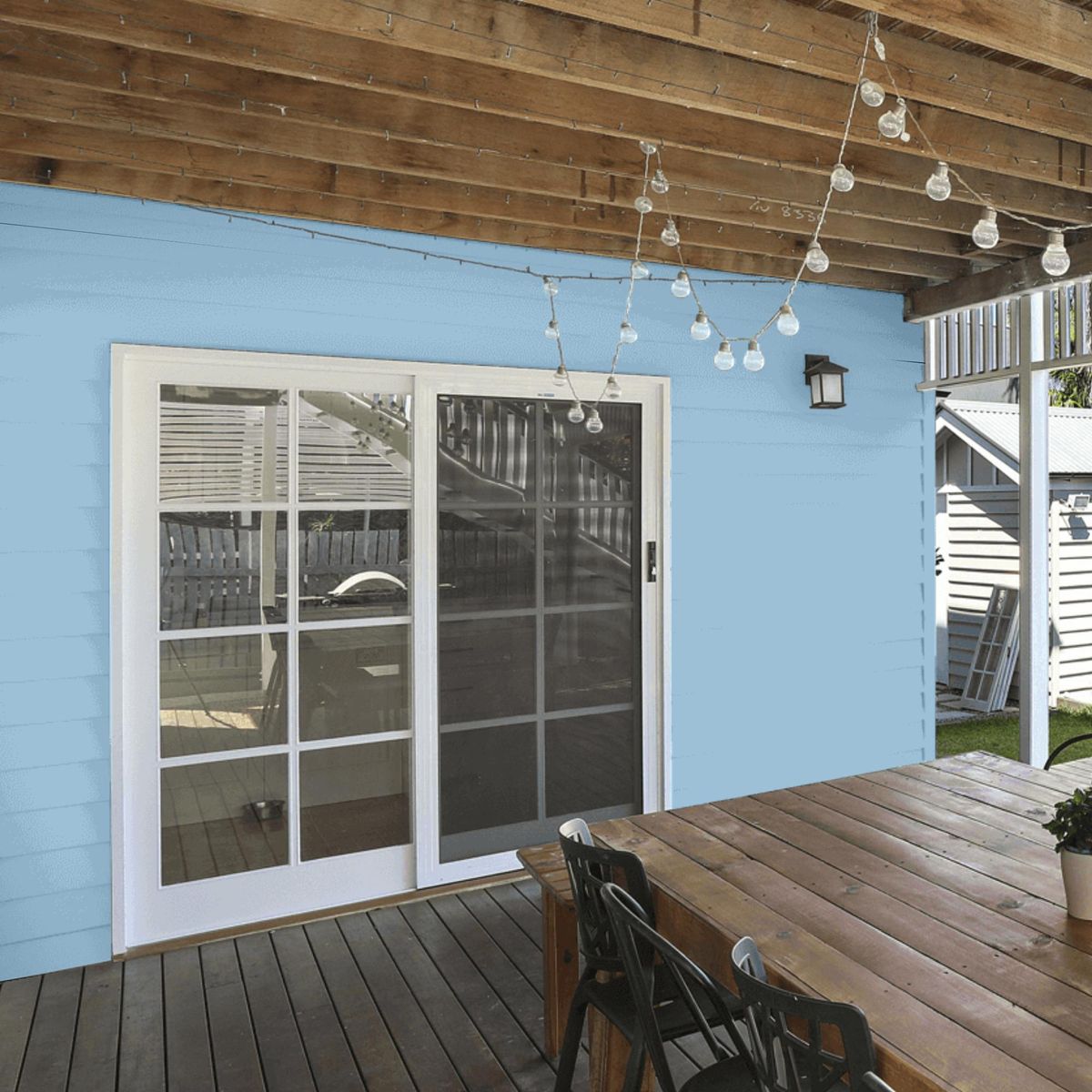 KOLOR - Pintura Impermeabilizante Satinado 1 galón(es) Azul 