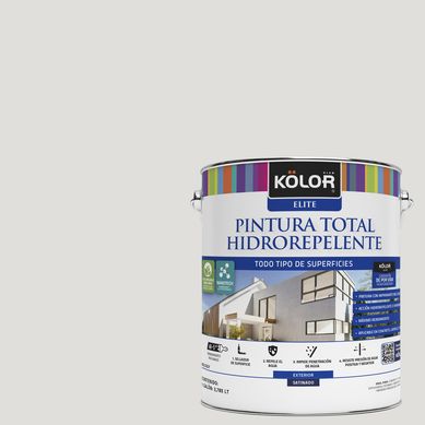 Pintura total impermeabilizante satin blanco Santa Lucia 1gl
