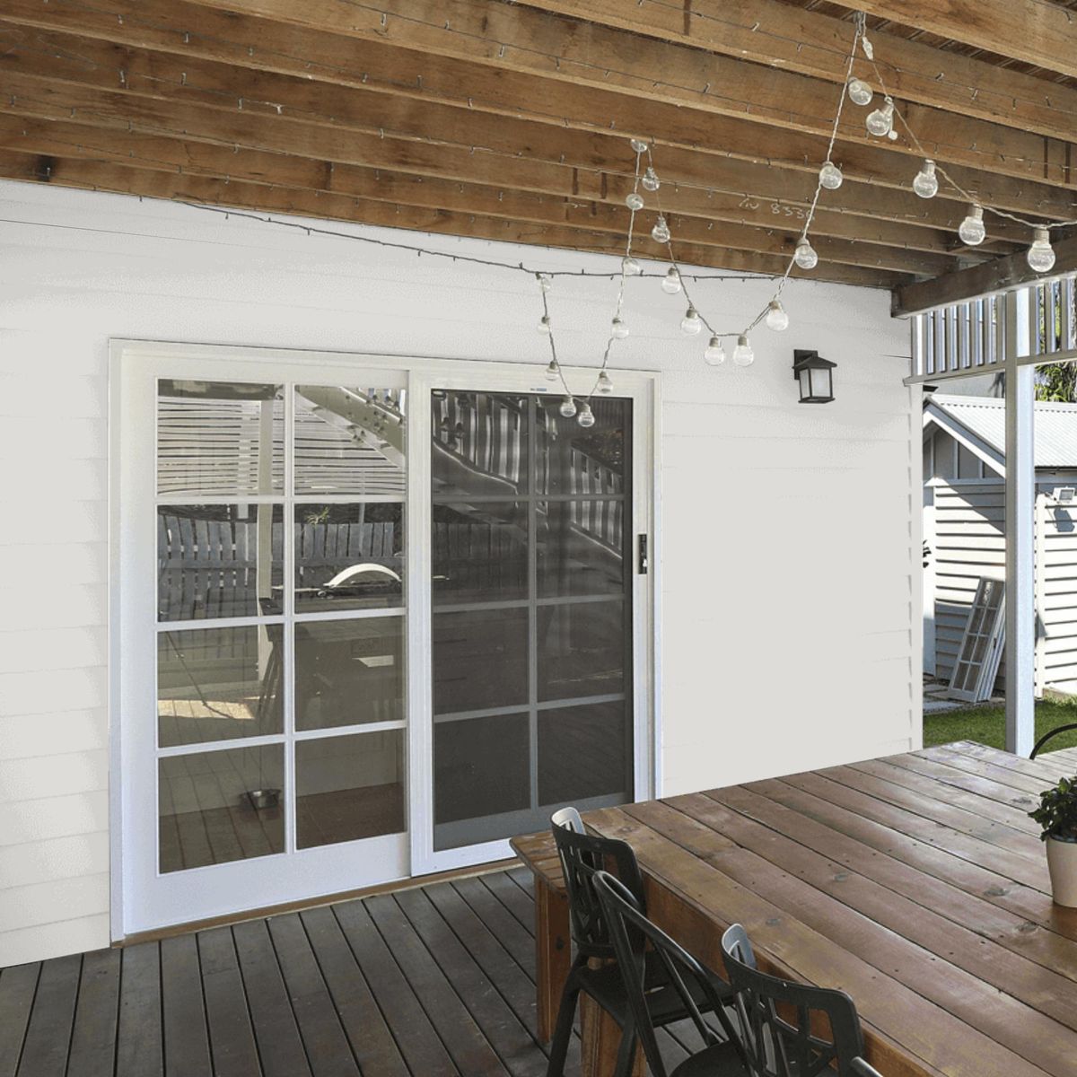 KOLOR - Pintura Impermeabilizante Galón 1 galón(es) Satinado Blanco Santa Lucia 