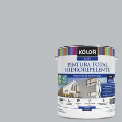 KOLOR - Pintura Impermeabilizante Satinado 1 galón(es) Gris