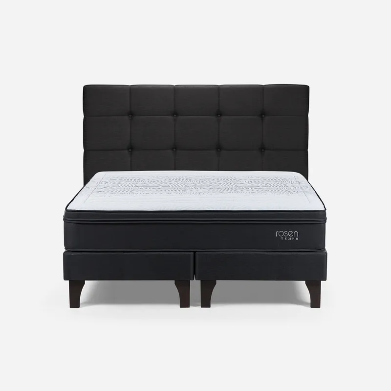 ROSEN - Cama Europea Tempo 2 plazas /Muebles