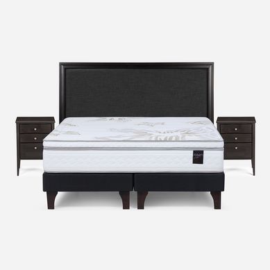 Cama europea ART 4 2 plazas  + Muebles
