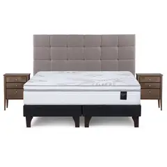 ROSEN - Cama King Europea Art 4 Blanco