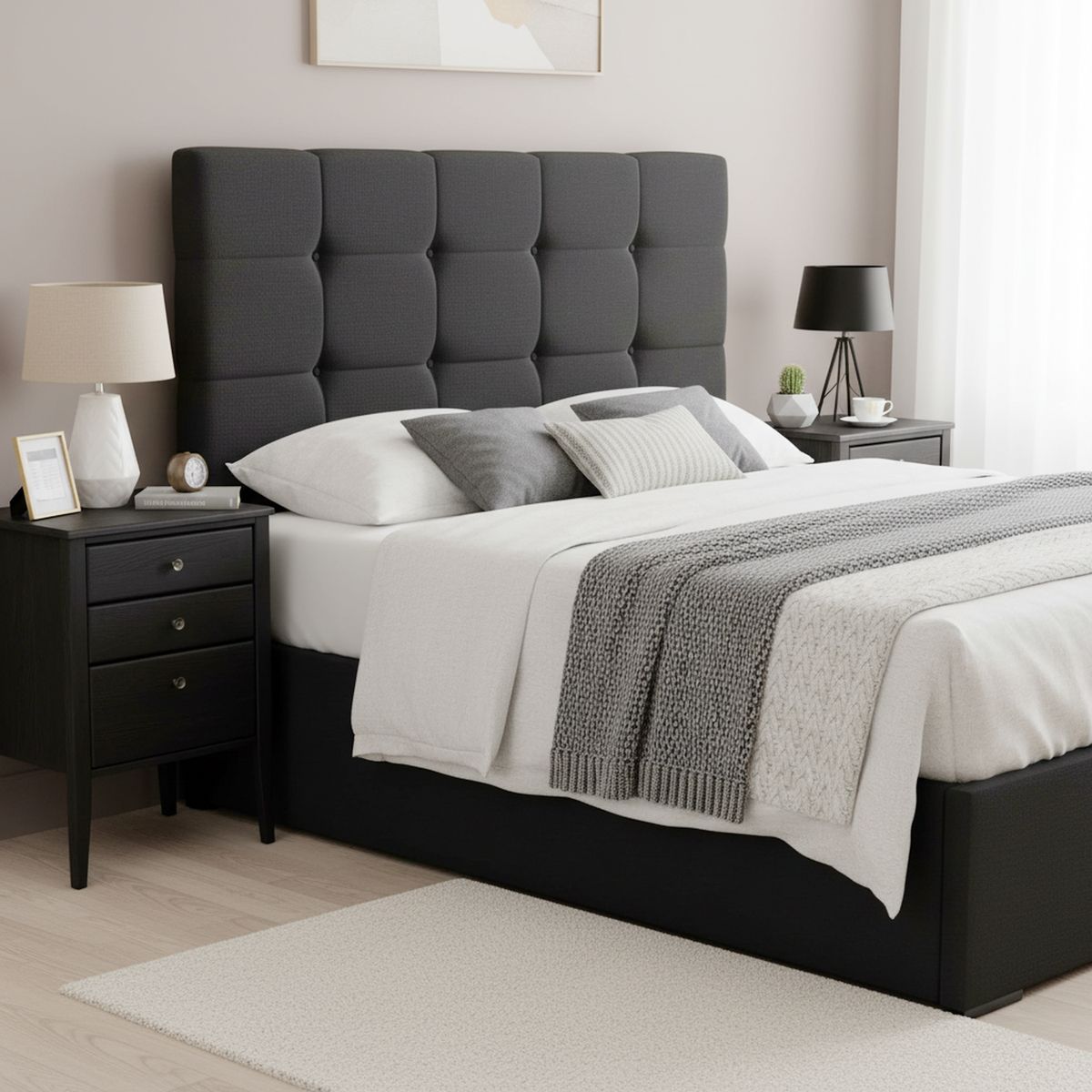 ROSEN - Respaldo 2 Plazas + 2 Veladores Issey