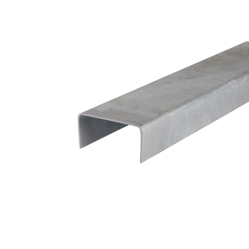 GALVAMASTER - Perfil Canal Acero Galvanizado 100x50x5 mm 6 m