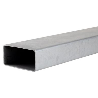 Rectangular galv  100x50x4