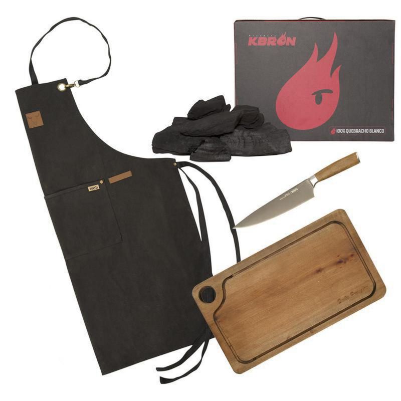 WAYU - Combo parrilla 267 Wayu + 3 kg carbón vegetal Kbron