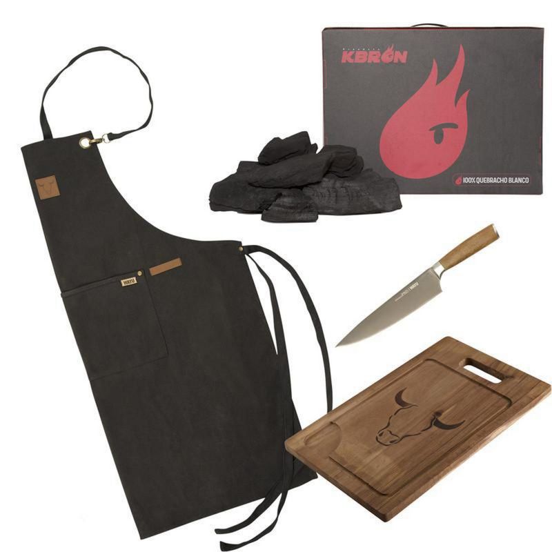 WAYU - Combo parrilla 261 Wayu + 3 kg carbón vegetal Kbron