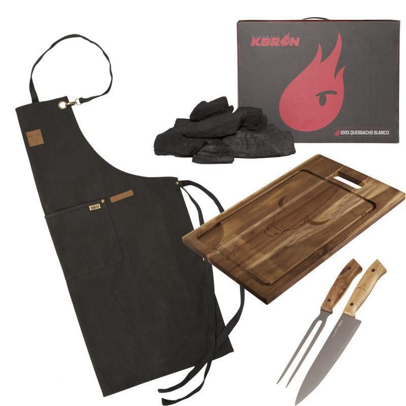 WAYU - Combo parrilla 257 Wayu + 3 kg carbón vegetal Kbron