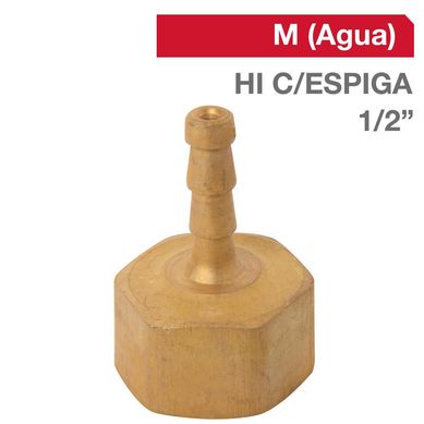 Cachimba Bronce HI C/ESPIGA 1/2