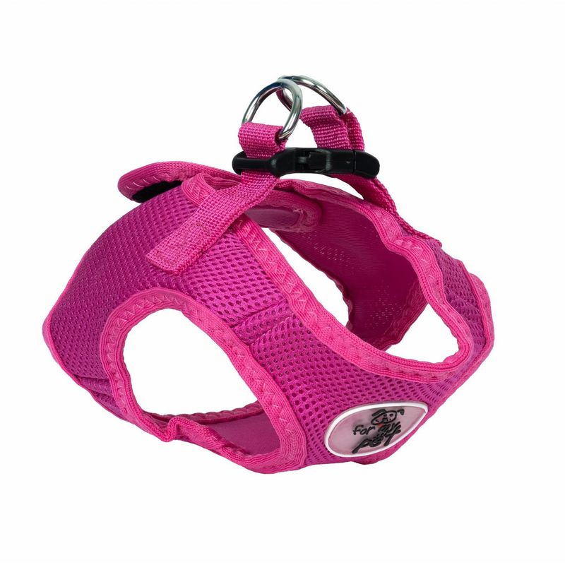 FOR MY PET - Arnés con Velcro Fucsia Talla M