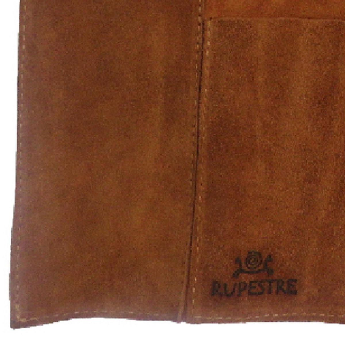 RUPESTRE - Porta Cuchillos de Cuero Rupestre Reno Café 3 Divisiones 45 cm