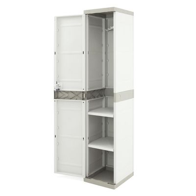 Imagen 2 del producto Armario 1 puerta Titanium 176x35x44 cm gris