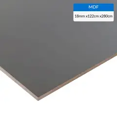 IMPERIAL - MDF Melasek Super Matte Gris grafito 18 mm 183x250 cm