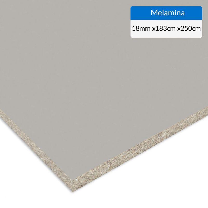 IMPERIAL - Melamina Gris 18 mm 183x250 cm