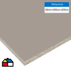 IMPERIAL - Melamina Café claro 18 mm 183x250 cm