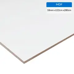 IMPERIAL - MDF Blanco 18 mm 183x250 cm